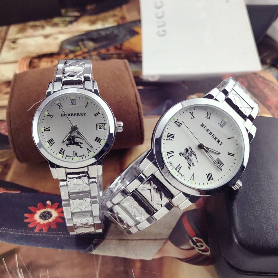 Đồng hồ đôi Burberry thời trang sang trọng