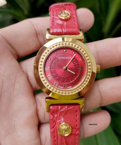 mẫu đồng hồ versace nữ màu đỏ giá rẻ tphcm