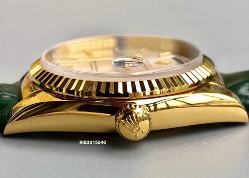 Đồng hồ Rolex Oyster nữ dây da máy Cơ tự động