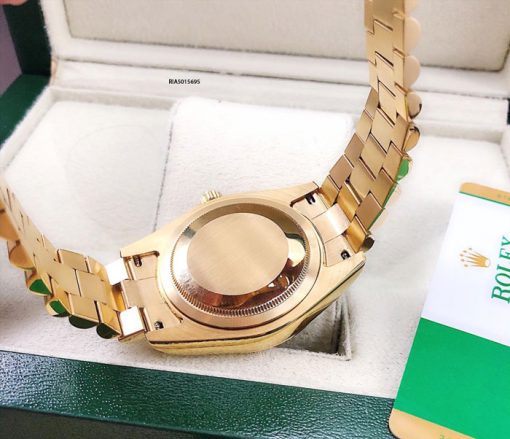 Đồng hồ Nam Rolex oyster cơ tự động dây vàng thép không gỉ