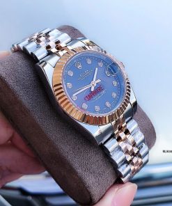 Đồng Hồ Rolex Nữ Oyster máy cơ tự động dây mạ vàng PVD