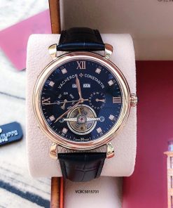 Đồng hồ Vacheron Constantin Geneve Swiss Made Automatic dây da đen