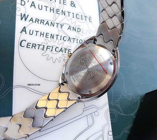Đồng hồ Versace dây kim loại cao cấp
