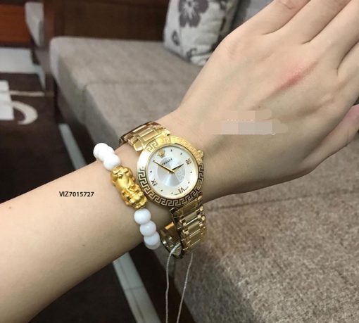 Đồng hồ Versace Daphnis Nữ dây kim loại vàng cao cấp