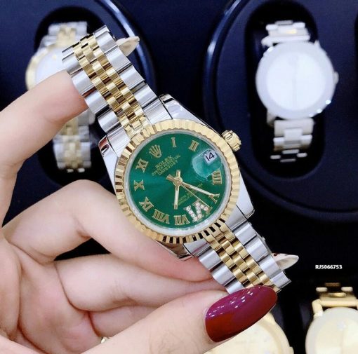 Đồng Hồ ROLEX OYSTER PERPETUAL LADY-DATEJUST, đồng hồ rolex Ngọc Trinh đeo super fake giá rẻ giảm 90