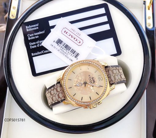 đồng hồ Coach nữ đẹp dây da giá rẻ tại tphcm hà nội
