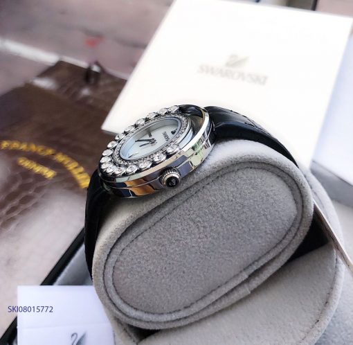 đồng hồ swarovski nữ đẹp dây da super fake giá rẻ tại tphcm hà nội