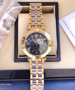 Mẫu đồng hồ cặp Versace nữ đẹp dây kim loại cao cấp giá rẻ tại tphcm