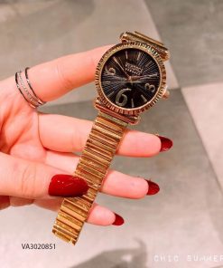 Đồng hồ versace dây kim loại nữ dây vàng cao cấp giá rẻ