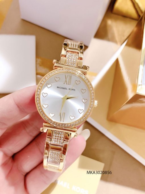 Đồng hồ nữ Michael Kors dây mạ vàng cao cấp