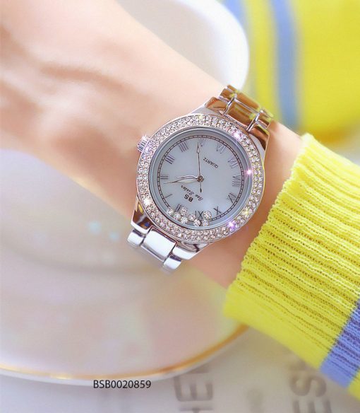 Đồng hồ nữ Bee Sister mặt đá xoay cao cấp giá rẻ