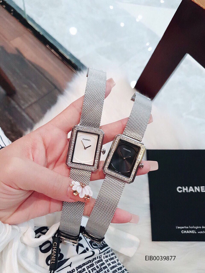 Đồng hồ Chanel Premiere Nữ mặt Vuông đính đá cao cấp