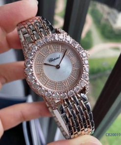 Đồng hồ nữ Chopard L’Heure Du Diamant máy Thụy Sĩ rose gold