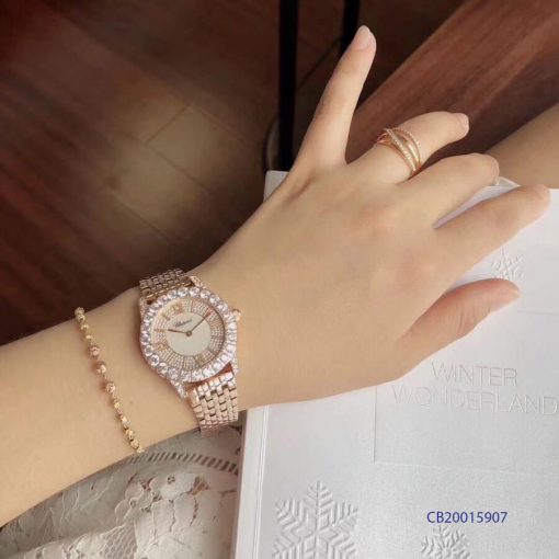 Đồng hồ nữ Chopard L’Heure Du Diamant máy Thụy Sĩ replica 1:1 fullbox
