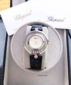 Đồng hồ nữ Chopard dòng Happy Diamond đá xoay replica 1:1 fullbox