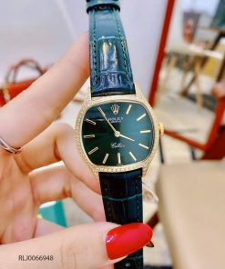 Đồng hồ Rolex CLASSIC LEATHER LADY máy Thụy sỹ cao cấp