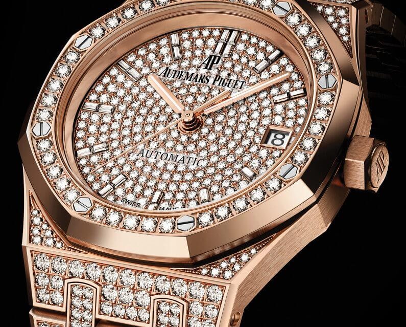 đồng hồ Audemars Piguet Royal Oak Selfwinding Diamonds 15452OR.ZZ.1258OR.02