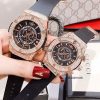 Đồng hồ Hublot Nam Nữ chạy 5 kim viền vàng giá rẻ