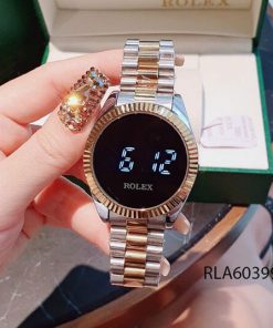 đồng hồ rolex nữ cảm ứng dây demi giá rẻ