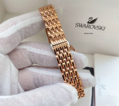 Đồng hồ nữ Swarovski Crystalline Chic 2020 Viền Đính đá cao cấp dây thép mạ PVD