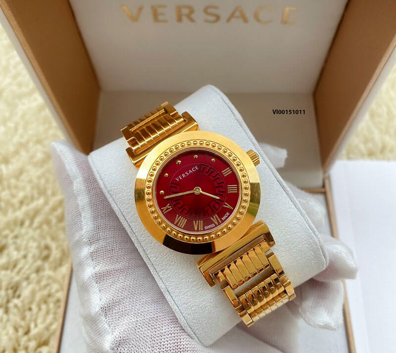 Đồng hồ Versace Nữ dây kim loại cao cấp giá rẻ
