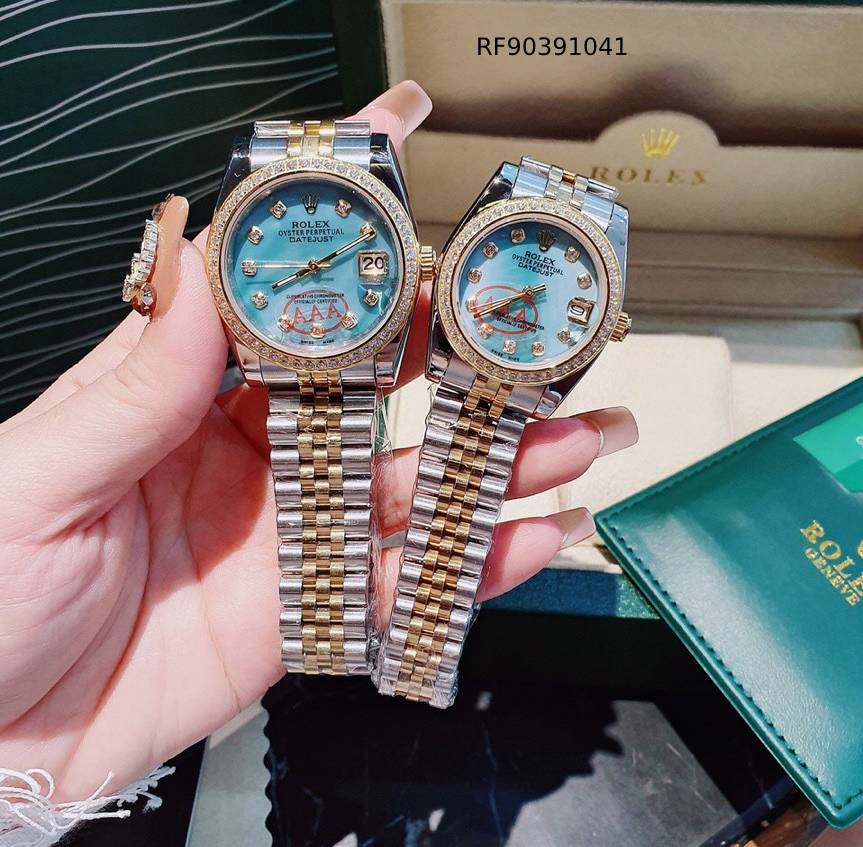 Đồng hồ Rolex Couple Đính Đá Cao Cấp