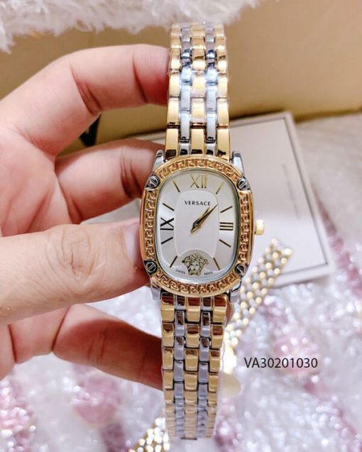 Đồng hồ Versace nữ dây demi mặt ovan giá rẻ