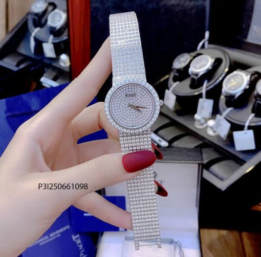 Đồng hồ Nữ Piaget Full Diamon PA.74 kim cương nhân tạo