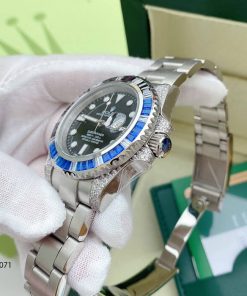 Đồng hồ Rolex Oyster Perpetual Date Máy cơ cao cấp dây bạc