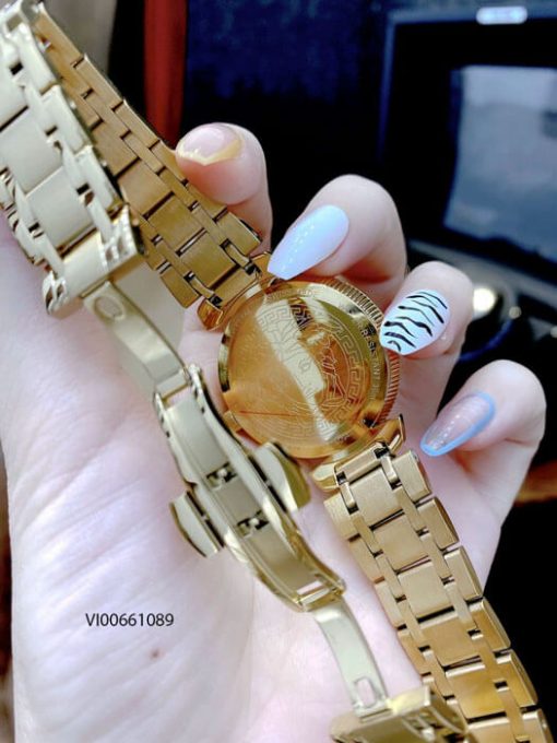 Đồng hồ Cặp Versace V-Race Montre - DAPHNI dây kim loại cao cấp