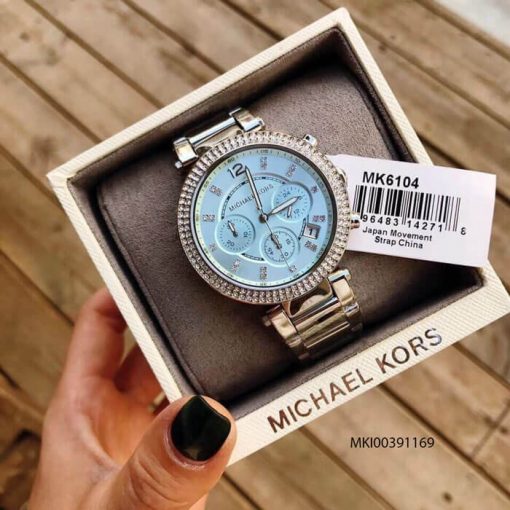 Đồng hồ Micheal kors MK6104 dây thép không gỉ