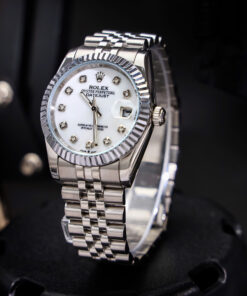 Đồng hồ Rolex DATEJUST dây thép không gỉ máy pin Nhật