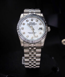 Đồng hồ Rolex DATEJUST dây thép không gỉ máy pin Nhật