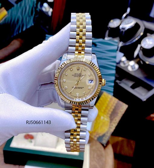 Đồng hồ Rolex DATEJUST nam dây demi thép không gỉ mẫu 2021
