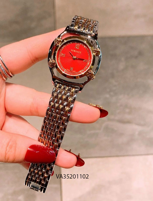 Đồng hồ Versace nữ dây kim loại cao cấp giá rẻ
