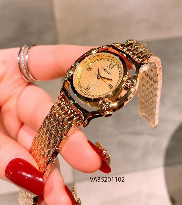 Đồng hồ Versace nữ dây kim loại giá rẻ