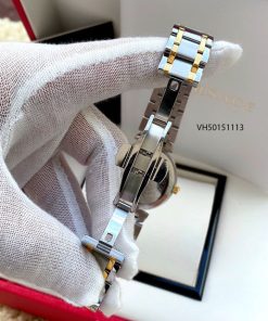 Đồng hồ Versace Daphnis Nữ dây demi mặt đen cao cấp