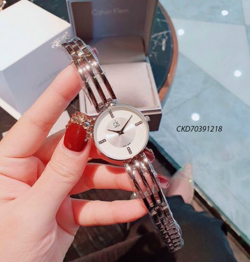 Đồng hồ Calvin Klein nữ dây kim loại cao cấp