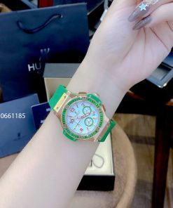 Đồng hồ Hublot nữ Big Bang Diamond 5 kim dây cao su