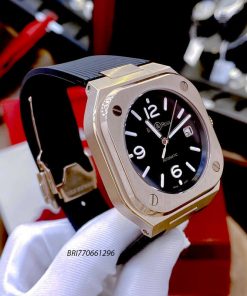 Đồng hồ Nam Montre Bell & Ross Automatic BR 05 Luxury Sport dây cao su cao cấp