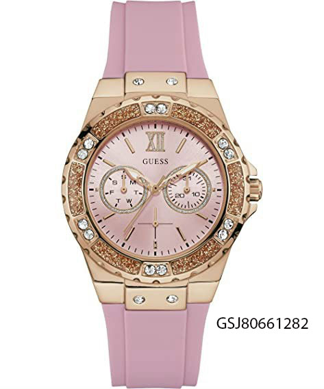 Đồng hồ nữ Guess W1053L3 LIMELIGHT hồng cao cấp