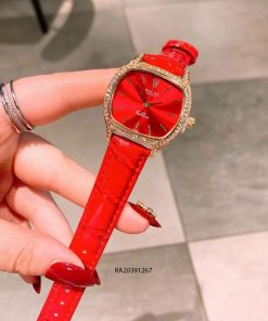đồng hồ rolex nữ dây da đỏ