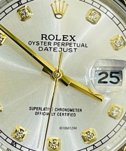 Đồng hồ Rolex nam chạy cơ Automatic dây kim loại mạ vàng