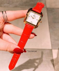 đồng hồ nữ tissot đỏ giá rẻ