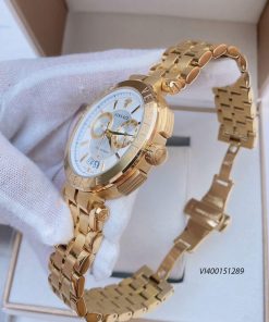 Đồng hồ Nam Versace Aion Chronograph dây kim loại mạ vàng cao cấp