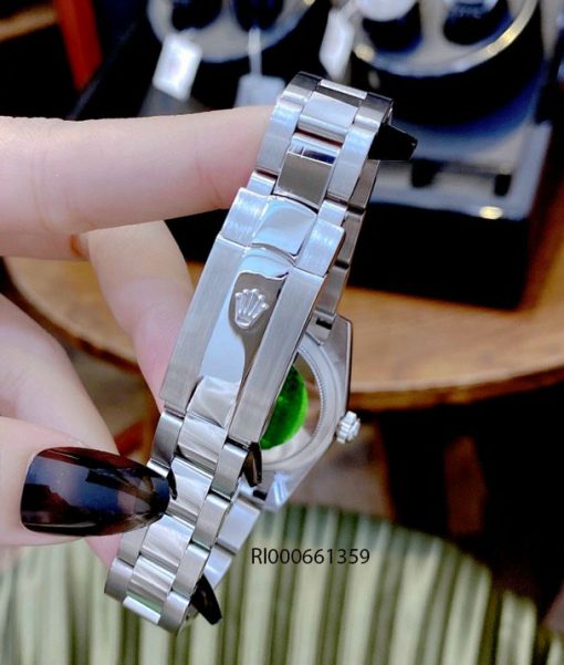 Đồng hồ Rolex nam chạy cơ Automatic mặt cam cao cấp