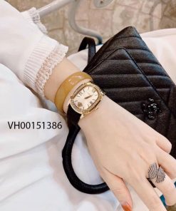 Đồng hồ nữ Versace New Couture Demi new dây da đen cao cấp
