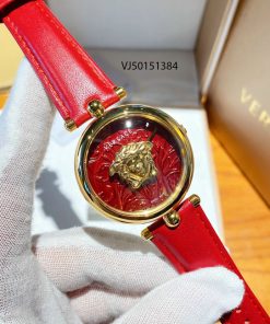 Đồng hồ Versace nữ dây da mặt tròn Versace Palazzo Empire Barocco 37mm