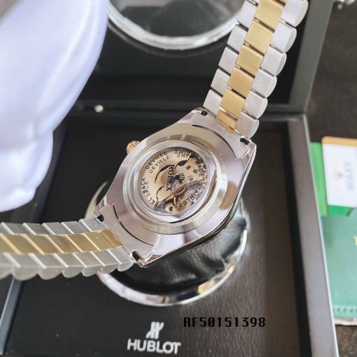 Đồng Hồ nam Rolex Oyster Perpetual chạy cơ tự động trung cấp dây Demi