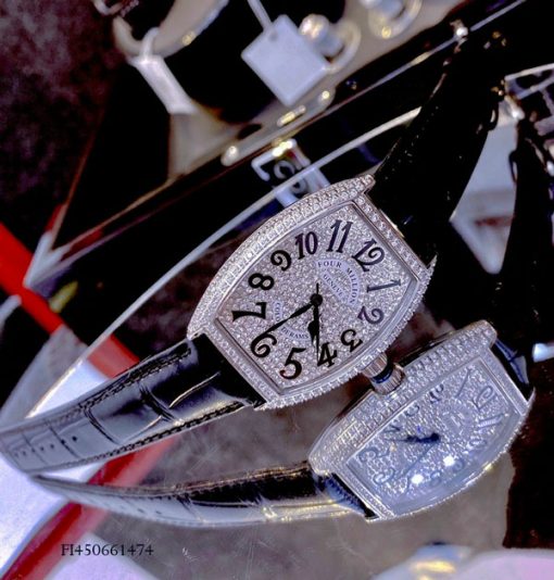 Đồng hồ nữ Four Million phiên bản Franck Muller dây đen